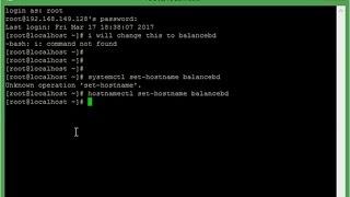 Change Hostname in CentOS 7