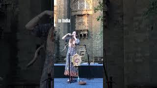 UUTAi Olena plays #JawHarp 🪶 in India - #morchang  in #Yakutia - #Khomus ️‍