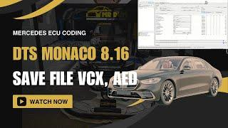 Mercedes ECU Coding Save DTS MONACO 8.16 Vcx, Aed | Mr.Dum Auto