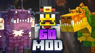 Minecraft'ın EN KALİTELİ 60 Modunu Denedim...