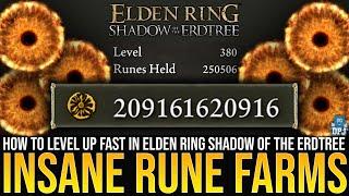 Elden Ring New Best RUNE FARMS - 10,000,000+ Runes FAST! - How To Level Up Fast / 4 EASY Rune Farms