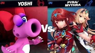 Birdo vs Cow Pyra & Cat Mythra [MAKI Member Request SFW YouTube Version]