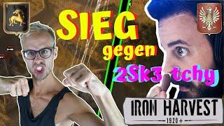 2Sk3tchy zerstört Solider SIEG ▶ Iron Harvest Gameplay Saxony 2v2 [deutsch] [Multiplayer]