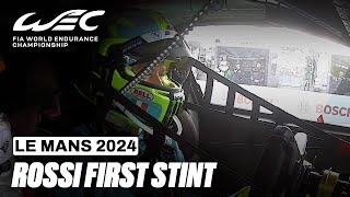 Valentino Rossi First Race Stint  I 2024 24 Hours of Le Mans I FIA WEC