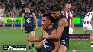 Carlton Goals - 4th Quarter - AFL 2024 Round 24 - vs St Kilda