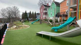 The “new” Fort Kid! Fun park with a huge slide