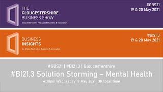 #BI21.3 Solution Storming – Mental Health