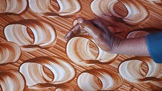 Wood Grain design with tinting color | which colour used for wood painting | oil paint for wood