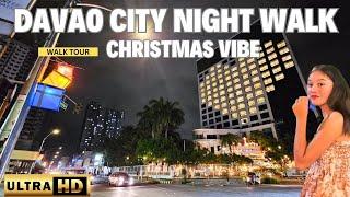 DAVAO/ Sounds Of The City Christmas Vibe Walking Tour UHD