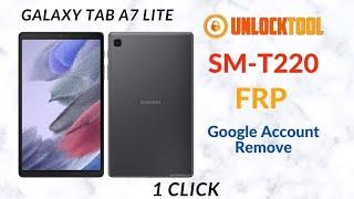 Samsung Tab A7 Lite (sm_t220) Frp Bypass  Android 11 100% Done