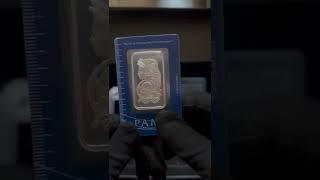 PAMP Suisse Lady Fortuna Silver Bar at Bullion Exchanges #shorts