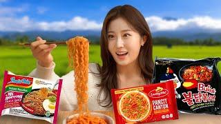 Philippines vs Korea vs Indonesia: Koreans Try the Ultimate Spicy Noodles