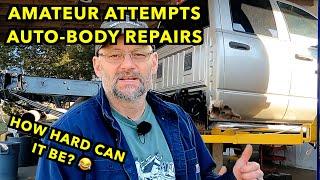 Dodge Ram Rust Repair: Rocker Panel & Cab Corner. Ram Rescue Part 2.