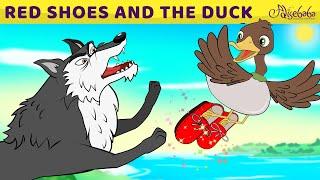 Red Shoes and The Duck | Bedtime Stories for Kids in English | Fairy Tales