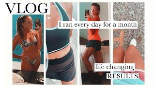 I Ran Every Day For A Month | 30 days of running with LIFE CHANGING RESULTS (mentally & physically)