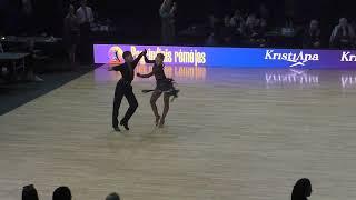 Amber Couple  2023 junior 2 Rumba semi final