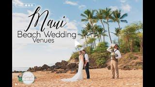 Maui Beach Wedding Venues - Stunning Maui Beach Wedding Locations