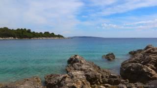 Croatian Adriatic Sea * 20 minutes relaxing 4K video - island of RAB