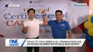 One Mindanao: Kanhi CSC Chair Karlo Nograles, mobangga kang FPRRD pagka-mayor sa Davao City