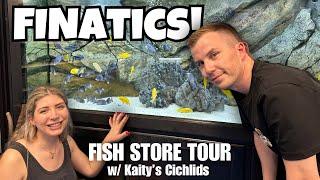 AFRICAN CICHLID HEAVEN WITH KAITY'S CICHLIDS! (Finatics Aquarium Tour)