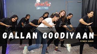 Gallan Goodiyaan | Dance | fitness Dance | Bollywood dance workout for weight loss Zumba Happymoves