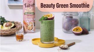 Quick & Easy Beauty Green Smoothie | Summer Drink | UFC Velvet Oat Milk