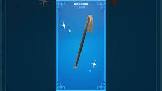 Gold Crow Tool  Rare Harvesting Tool Fortnite