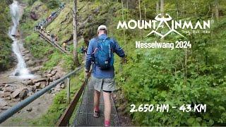 Mountainman Nesselwang 2024  | Gechillter Bergmarathon in den Allgäuer Alpen (42,9 km & 2.691 hm)