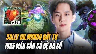 IDOL SALLY DU ĐẤU RANK ĐỒNG VỚI GIÁO ÁN MR.MUNDO 16K5 MÁU VÀ CẢ BỆ ĐÁ CỔ ĐẤM ĐỐI THỦ CỰC HÀI