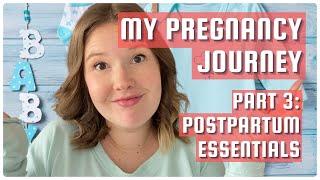 Postpartum Essentials FOR MOMS! Things I wish I had at home when I came back from the hospital!