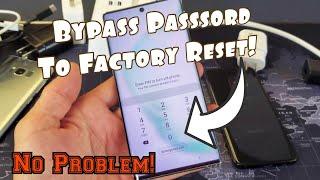 Galaxy Note 10/10+ : Forgot Password/Pin Cannot Factory Reset? ByPass Password NOW!