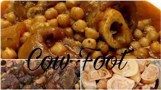 How To cook cow foot/Moroccan style cow foot recipe