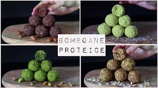 Bomboane Proteice Raw Vegane - Ingrediente naturale!