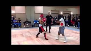 HUNG SING CHOY LEE FUT SANSHOU MATCH (BEN VS  )