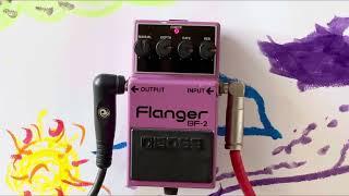 Boss BF-2 Flanger Pedal 1984 Made in Japan