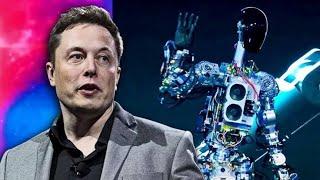 Musk Reveals Tesla Robot Optimus .