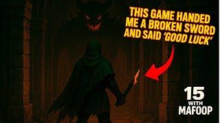 This Game Handed Me a Broken Sword and said 'Good Luck'