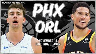 Phoenix Suns vs Orlando Magic Full Game Highlights | Nov 18 | 2025 NBA Season