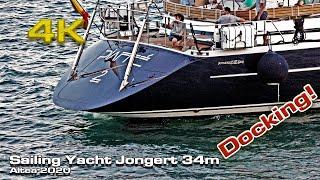 Sailing Yacht  Jongert 34m docking (Summer 2020)