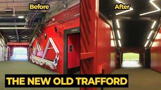 First look of the new renovated players tunnel at Old Trafford | Man Utd News