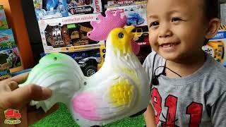 Paw Patrol Helicopter Toys, Dinosaurs, Roosters, Minion & Penguin Plane, Gavin crying.