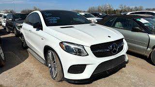 I Found a Very Bizarre Wrecked Mercedes GLE 43 AMG at IAA!