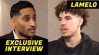 LAMELO “ME & GELO WERE BORN LEFT HANDED, MY DAD CHANGED IT” INTERVIEW WITH SHAMS (TALKS ABOUT JBA)