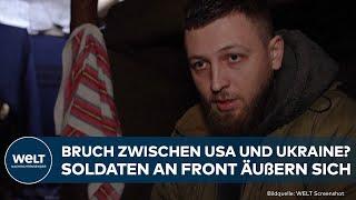 PUTINS KRIEG: Trump-Eklat! Erste Reaktion! Nun sprechen Soldaten der Ukraine aus den Schützengräben