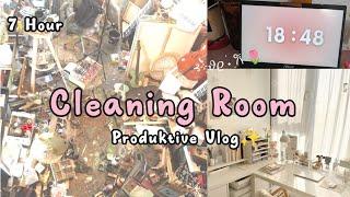 CLEANING an DECLUTTERING my messy room🫧 (this will motivate you to clean too‼️)