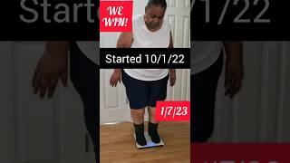 40lbs Down Weigh-in on my Weight Loss Journey to Lose 180lbs Naturally with Diet and Exercise