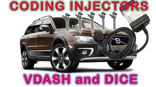 Volvo Injectors Coding with VDASH and DICE (clone)