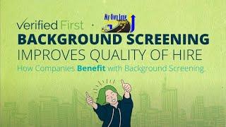 Fast & Thorough Background Screening with Verified First & My Own Lane Consultants LLC