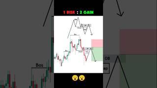 1 RISK : 2 GAIN  | SMC Beginner #trading #priceanalysis #beginnertrader