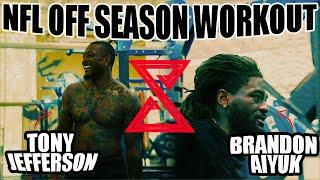 NFL Players BRANDON AIYUK & TONY JEFFERSON Putting in Work in the Weight Room | NFL Offseason 2024